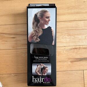 Hairdo by Hairuwear Long Wave Pony Wrap-Around Ponytail in Chocolate Copper